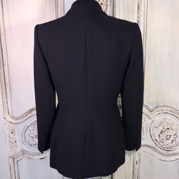 Vintage Petite Sophisticate Classic Blue Blazer Size 2 - Picture 5 of 9
